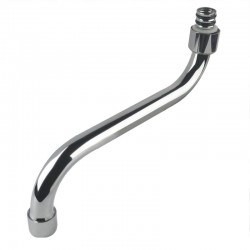 Ramínko kulaté, chrom ø 18 mm a dlouhé 18 cm