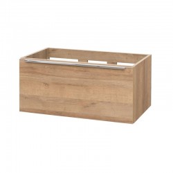 Mailo, koupelnová skříňka 81 cm, dub