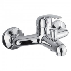 Vanová nástěnná baterie, Lila, 150 mm, bez příslušenství, chrom