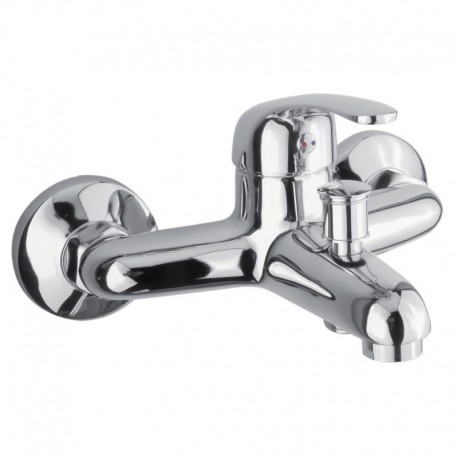 Vanová nástěnná baterie, Lila, 150 mm, bez příslušenství, chrom