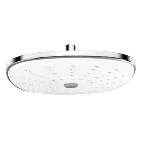 Talířová sprcha horní 240 x 240 mm s kloubem, pochromovaný plast