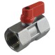 Kohout kulový kovaný MINI, voda, FxF, 3/8"