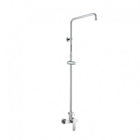 Nástěnná sprchová baterie Mada 150 mm se sprchovou tyčí bez příslušenství
