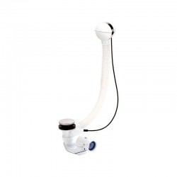 Vanový sifon Easybain Wave s vlisovaným těsněním Ø 40 mm