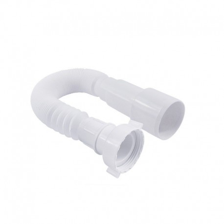 Hadice odpadní tvarovatelná flexi 6/4" x ø 50(40), s plastovou maticí