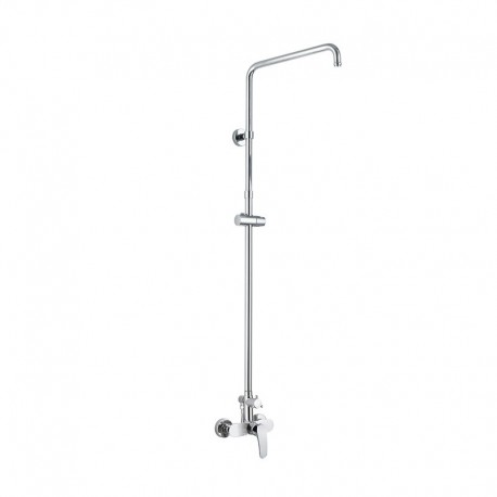 Nástěnná sprchová baterie Eve 150 mm se sprchovou tyčí bez příslušenství