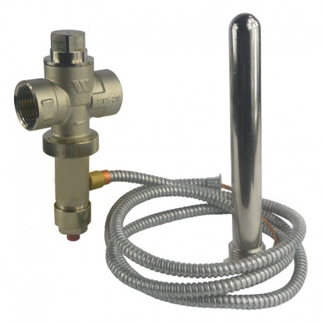Termostatický ventil bezpečnostní WATTS STS 20 - 3/4" pro chladící smyčku