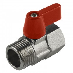 Kulový kohout kovaný MINI, voda, FxM, 1/2"