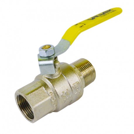 Kohout kulový pákový, plyn, MxF, 3/4"