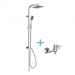 Sprchová souprava Quatro a sprchová baterie Zuna 150 mm
