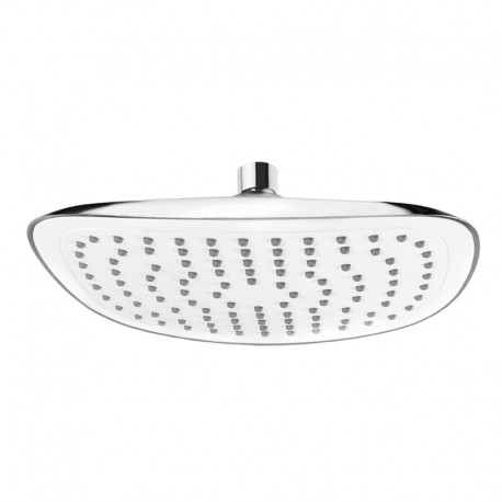 Talířová sprcha horní 230x180mm s kloubem, pochromovaný plast