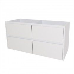 Opto, koupelnová skříňka 121 cm, Multidecor, Arktická bílá