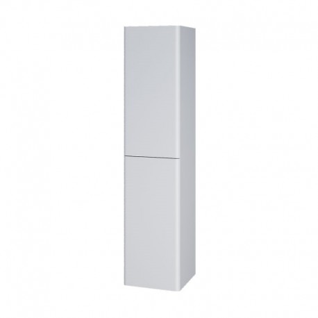 Siena, koupelnová skříňka 155 cm vysoká, L/P, bíla lesk