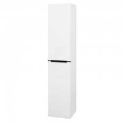 Mailo, koupelnová skříňka vysoká 170 cm, bílá