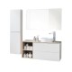 Aira, koupelnová skříňka 121 cm, Multidecor, Dub San remo sand