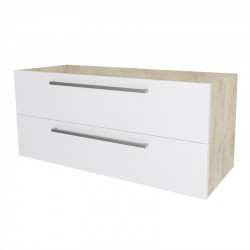 Bino, koupelnová skříňka 121 cm, Multidecor, Chromix bílý