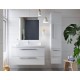 Bino koupelnová skříňka horní 63 cm, pravá, Multidecor, Dub San remo sand
